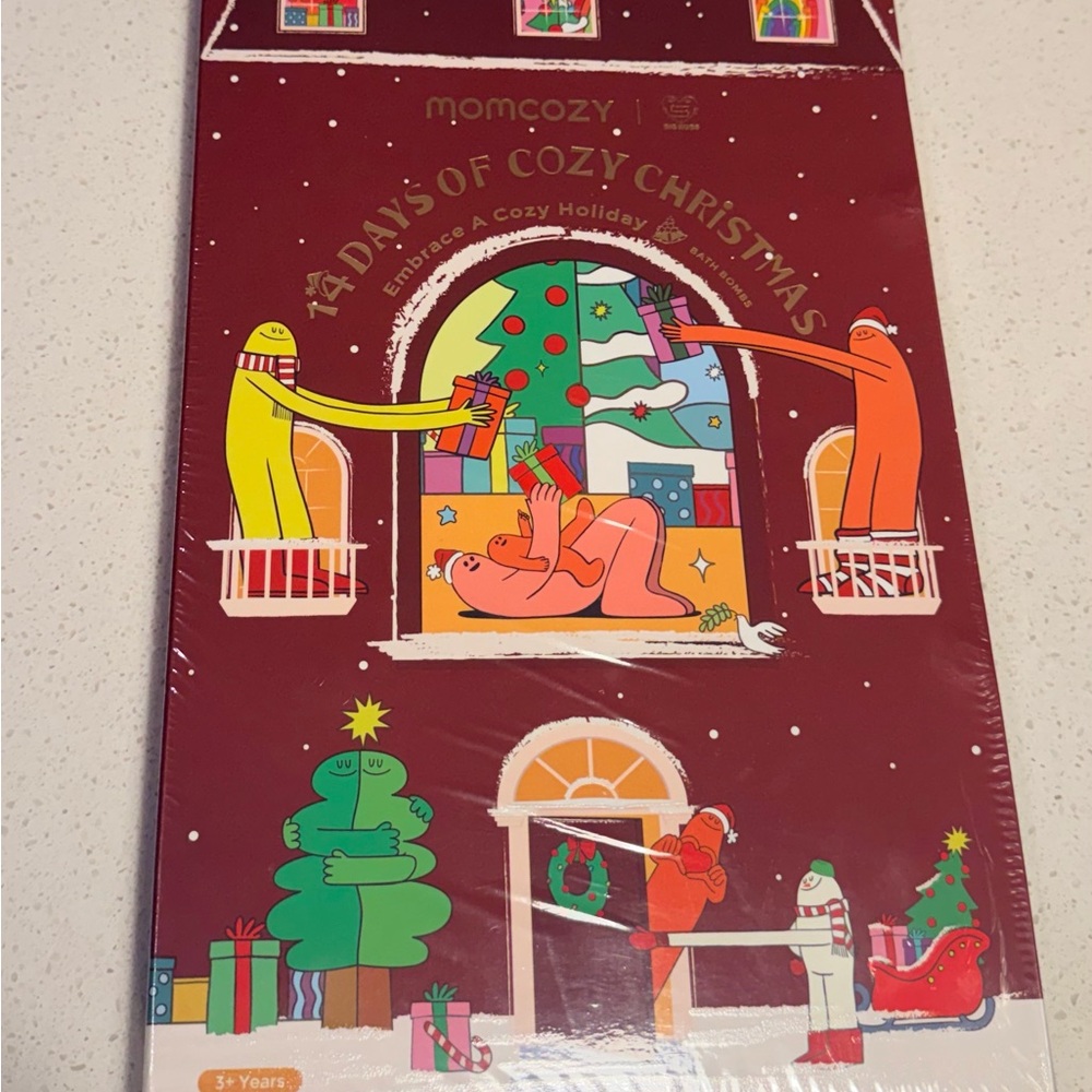 Momcozy 14 Days of Cozy Christmas Bath Bomb Set - NWT